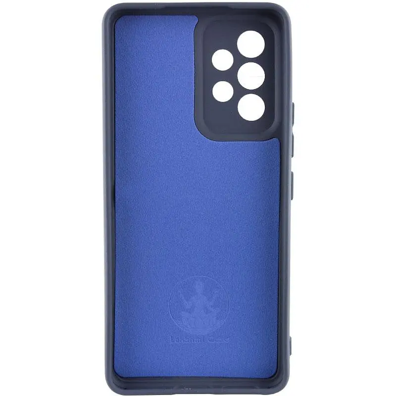 Чехол Silicone Cover Ummi Lakshmi Full Camera (AA) для Samsung Galaxy A13 4G Синий / Midnight Blue - фото 2