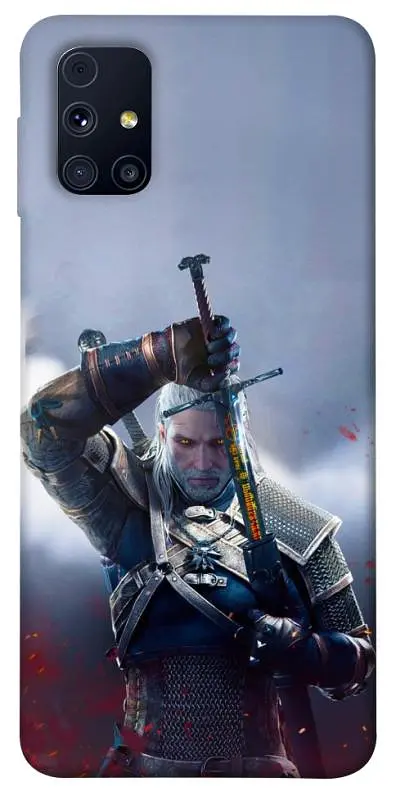 TPU чехол Demsky The witcher gerald для Samsung Galaxy M31s