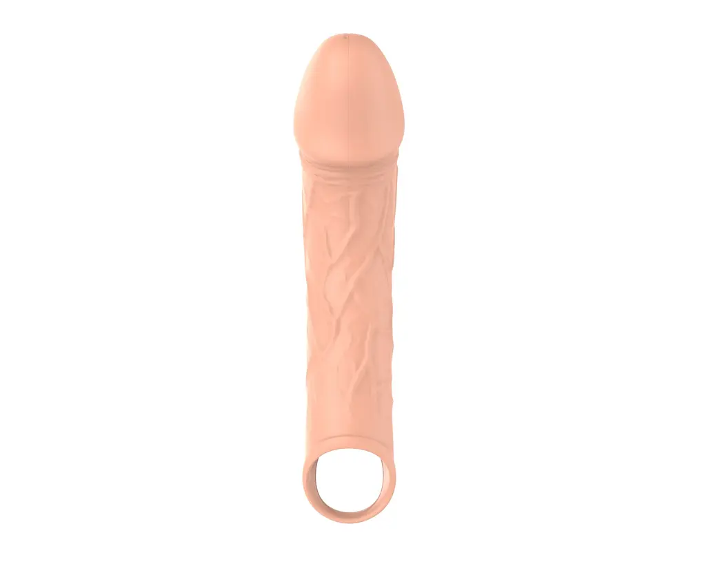 Подовжуюча насадка на пеніс з вібрацією та пультом керування Vibrating Extension Boss Series 22-00066 100568 - фото 8