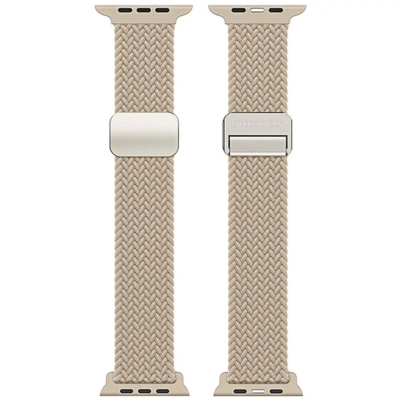Ремінець Dux Ducis Nylon Woven для Apple Watch 38/40/41/42mm(ser.10) Biege - фото 2