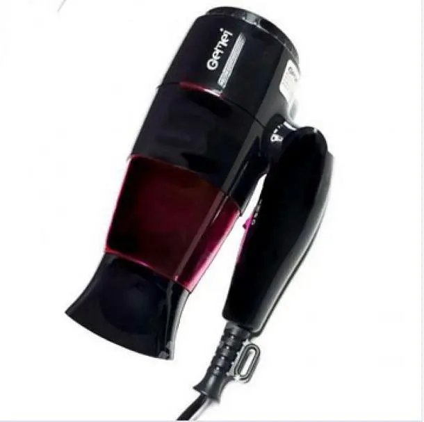 Фен складаний GEMEI GM-1761/1400W Бордовий