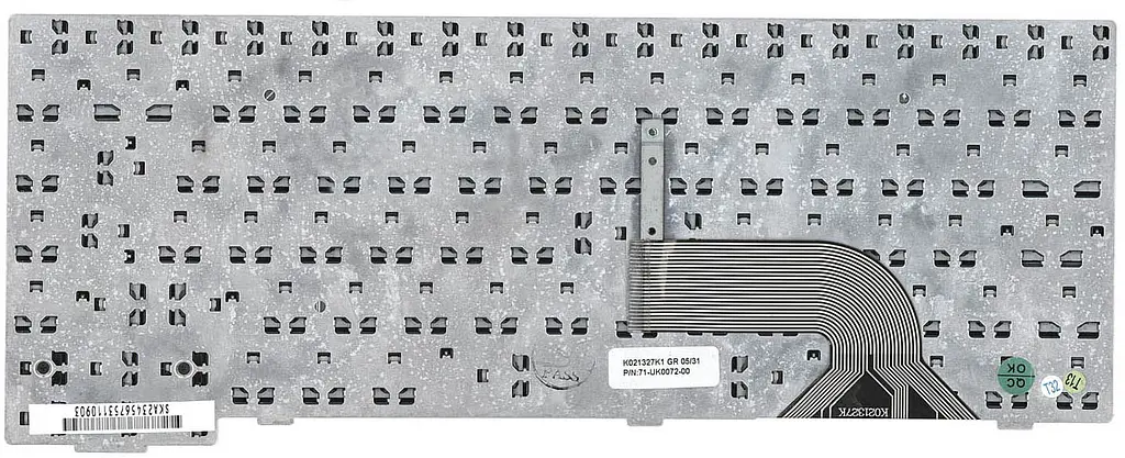 Клавіатура для ноутбука Fujitsu Amilo (M6450, M6450G) Black, UA (вертикальний ентер) - фото 2