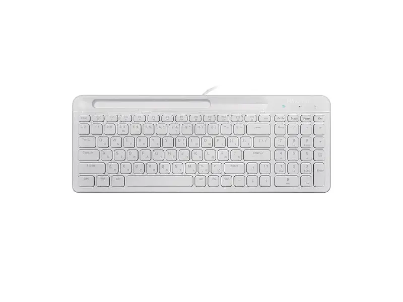 Клавіатура Maxxter KB-01W-UA White