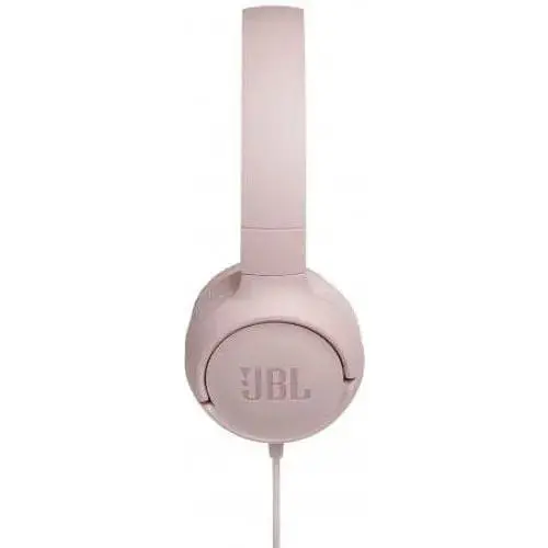 Дротові навушники повнорозмірні JBL T500 (JBLT500PIK) рожеві JBLT500PIK - фото 4