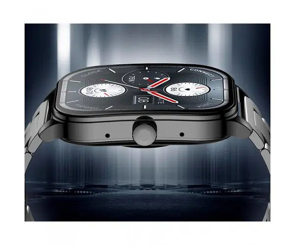 Умные часы Xiaomi Amazfit Pop 3s Metal Black Metallic Strap с металлическим ремешком черные - фото 2