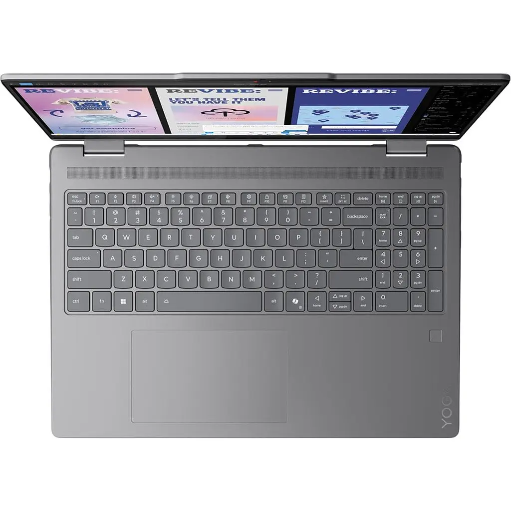 Ноутбук Lenovo Yoga 7 2-in-1 16ILL10 Luna Grey (83JT0000US) [176084] - фото 11