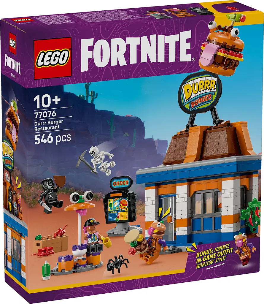Конструктор LEGO Fortnite Durrr Burger ресторан 546 деталей (77076) - фото 2