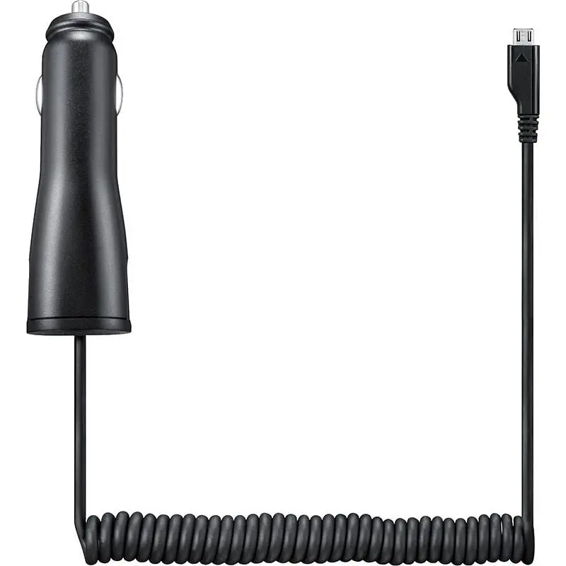 Автомобильное зарядное устройство TOTO TZX-66 Car charger MicroUsb 1A 1.2m Black - фото 2