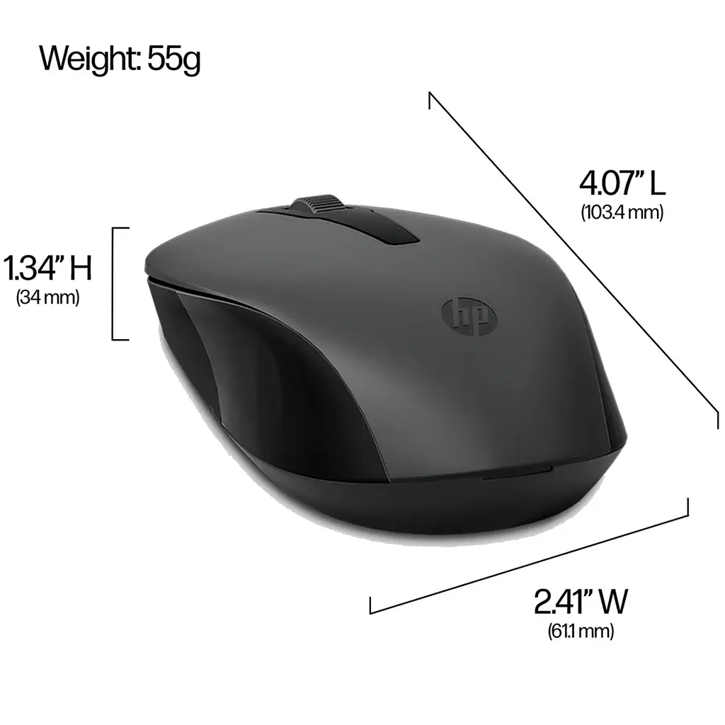 Комплект бездротовий HP 330 Мишка і клавіатура Combo, чорний - фото 5