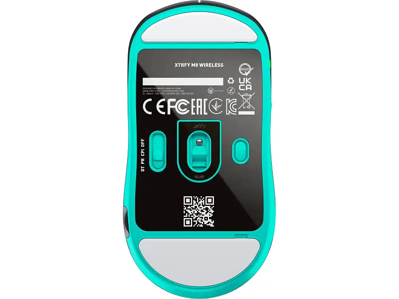 Миша Xtrfy M8 Wireless Black (M8W-RGB-BLACK) - фото 7