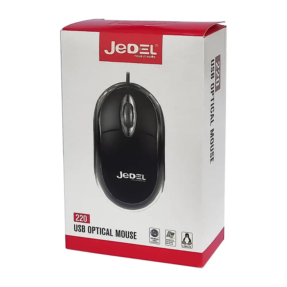 Миша Jedel TB220 800 DPI чорна - фото 4