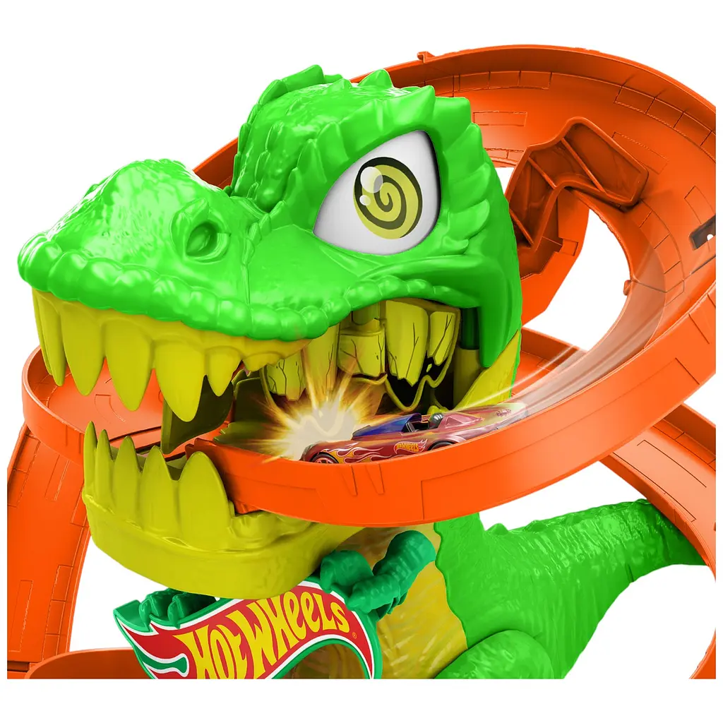 Игровой набор Hot Wheels City Атака огненного Ти-Рекса (JBM73) - фото 3
