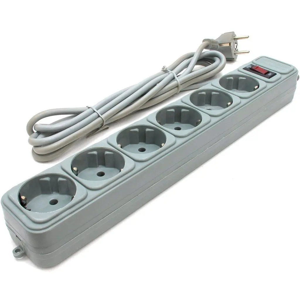 Мережевий фільтр Gembird SPG6-G-15G Grey [122798] - фото 3