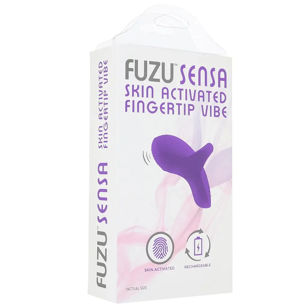 Вібратор на палець FUZU Sensa Skin Activated Fingertip Vibe - Pastel Purple, сенсорне керування, 8 режимів - фото 6