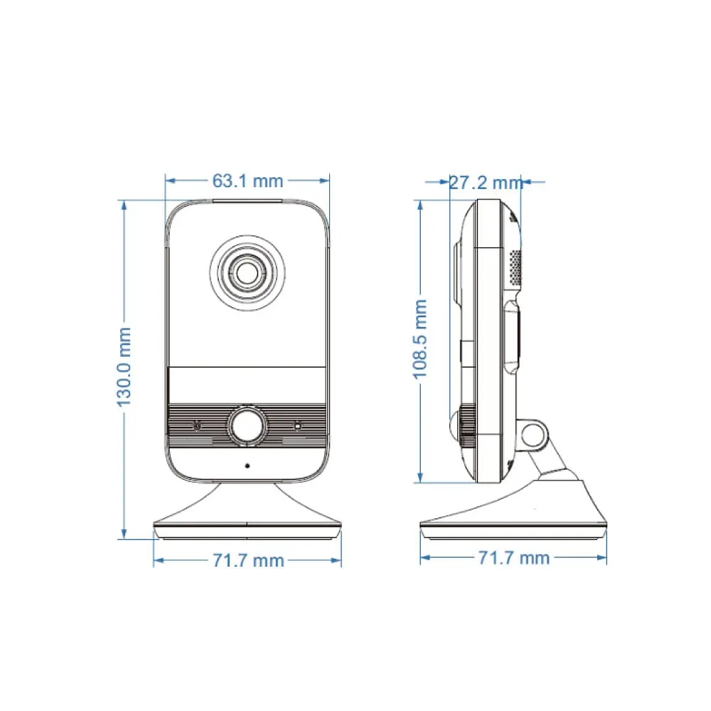 IP-відеокамера з WiFi 4Mp TVT TD-C14 f=2.1mm з мікрофоном (77-00397) - фото 10