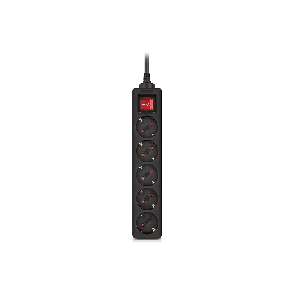 Мережевий фільтр живлення REAL-EL RS-Protect M 3m, black (EL122300028) - фото 3