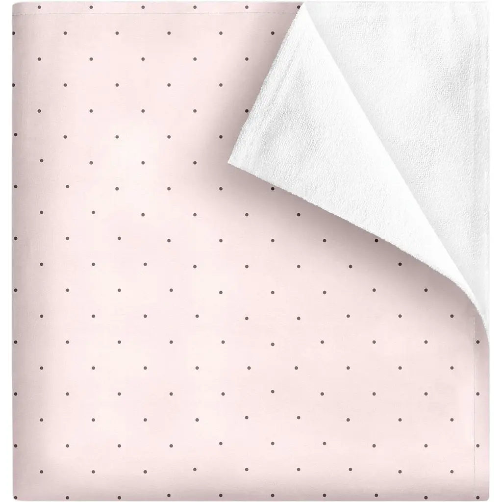 Пелюшка багаторазова Cosas непромокаюча Mini Dots CS1 70х120 см (Diaper_DotsGreyRose_70x120)