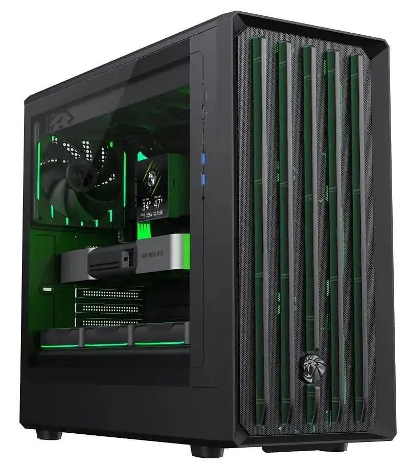 Корпус GameMax Claw 460 Tempered Glass без БЖ Black (CLAW 460 BK) - фото 2