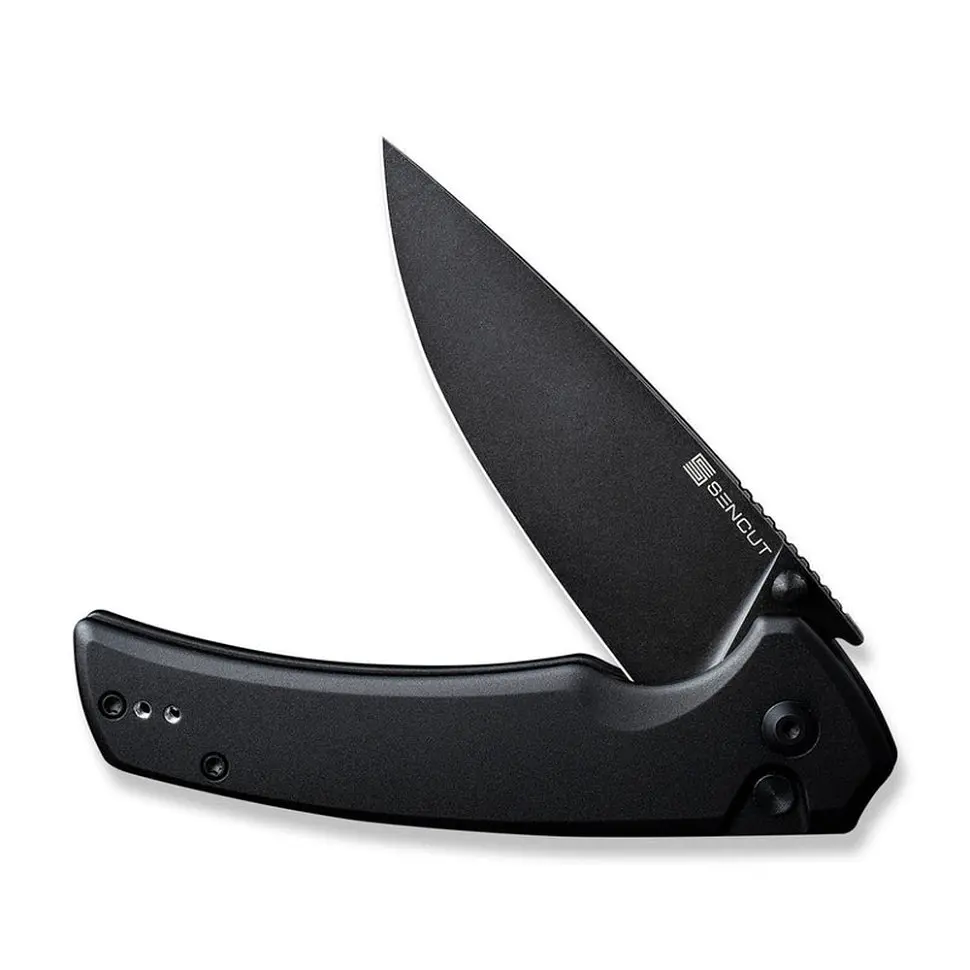 Ніж складаний туристичний Sencut Serene, (8.8 см) D2/Aluminum чорний - фото 4