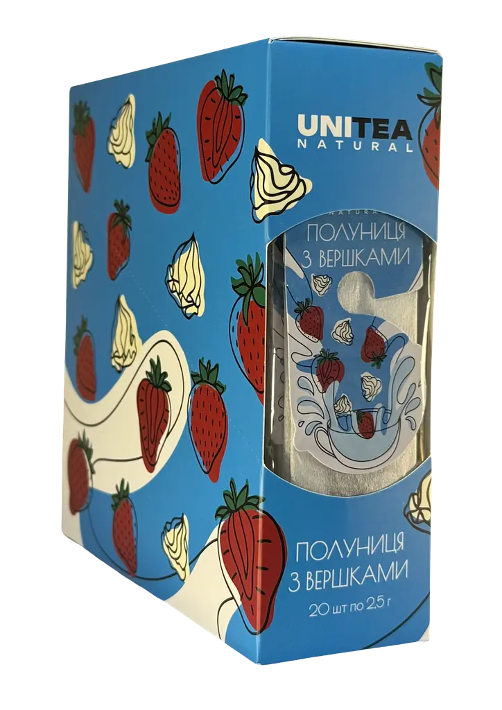 Чай UNITEA Полуниця з вершками