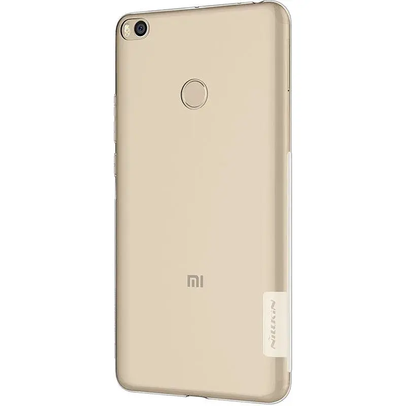 Чехол-накладка Nillkin TPU Nature Case Xiaomi Mi Max 2 White - фото 4