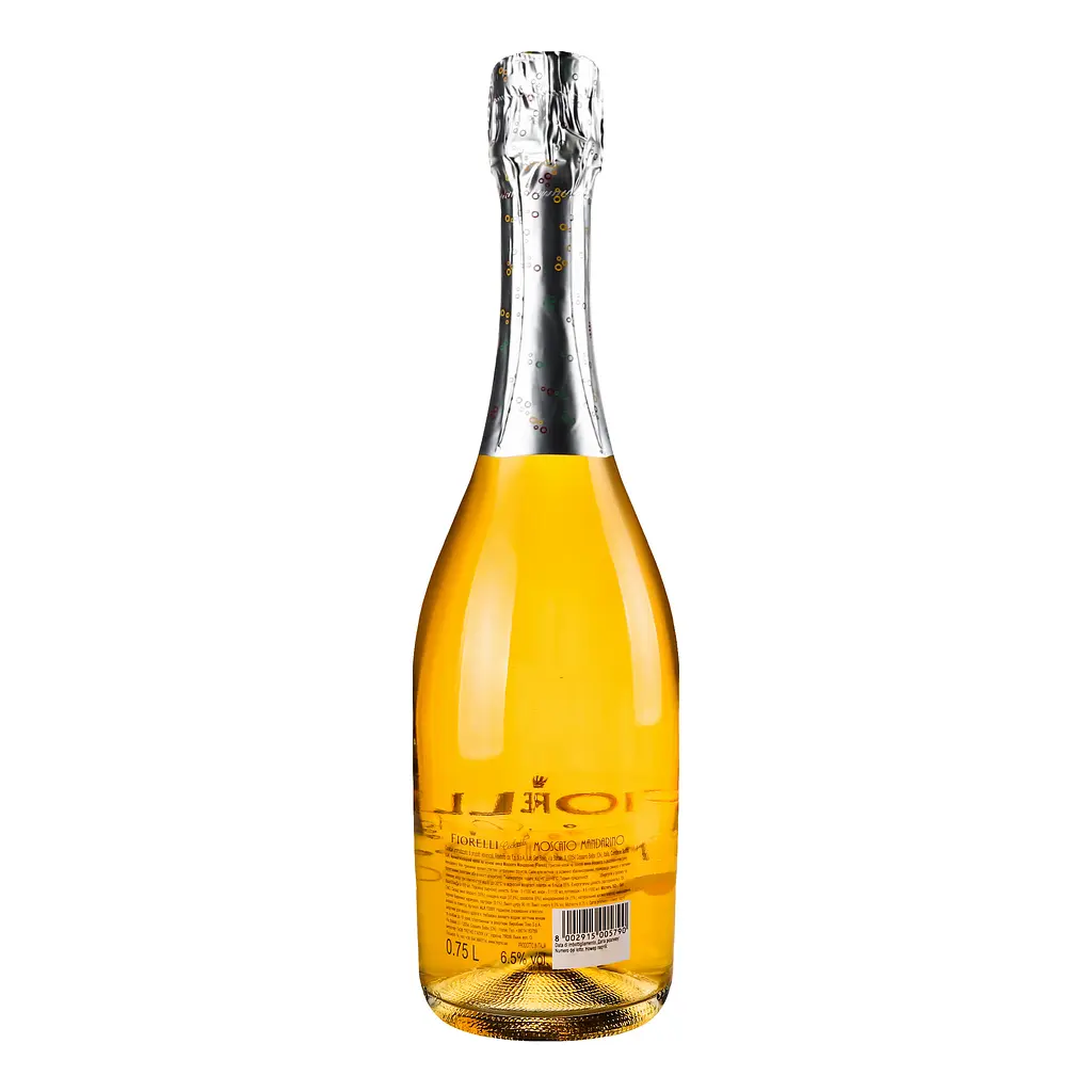 Напій на основі вина Fiorelli Moscato Mandarino, солодкий, 7,5%, 0,75 л - фото 4