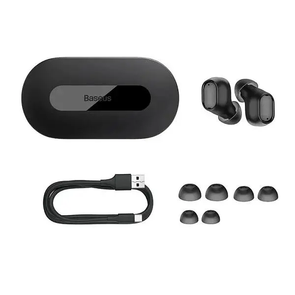 Беспроводные наушники Baseus Bowie EZ10 True Wireless Earphones, Low Latency, Baseus Rapid Charge, BT5.3, 40mAh, 300mAh, 5h, Black A00054300116-Z1 - фото 6