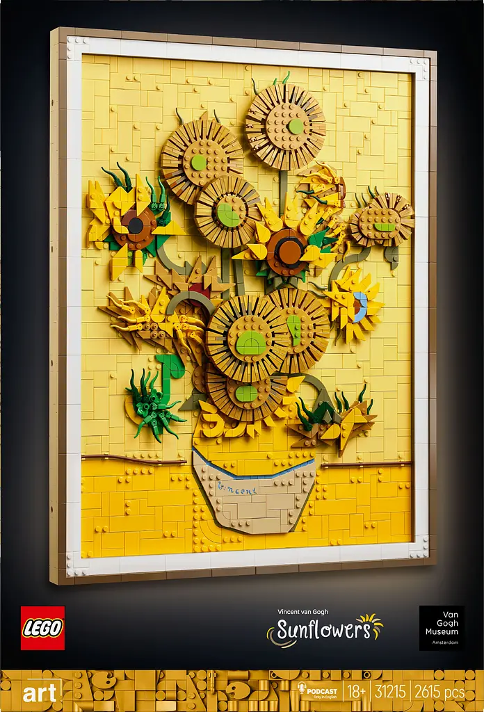 Конструктор LEGO Art Vincent van Gogh Соняшники 2615 деталей (31215) - фото 2
