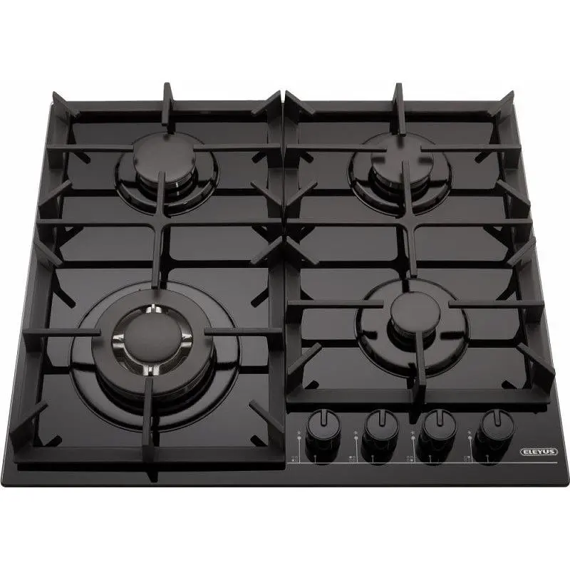 Газовая варочная поверхность Eleyus Almada 60 BL CTF - фото 2