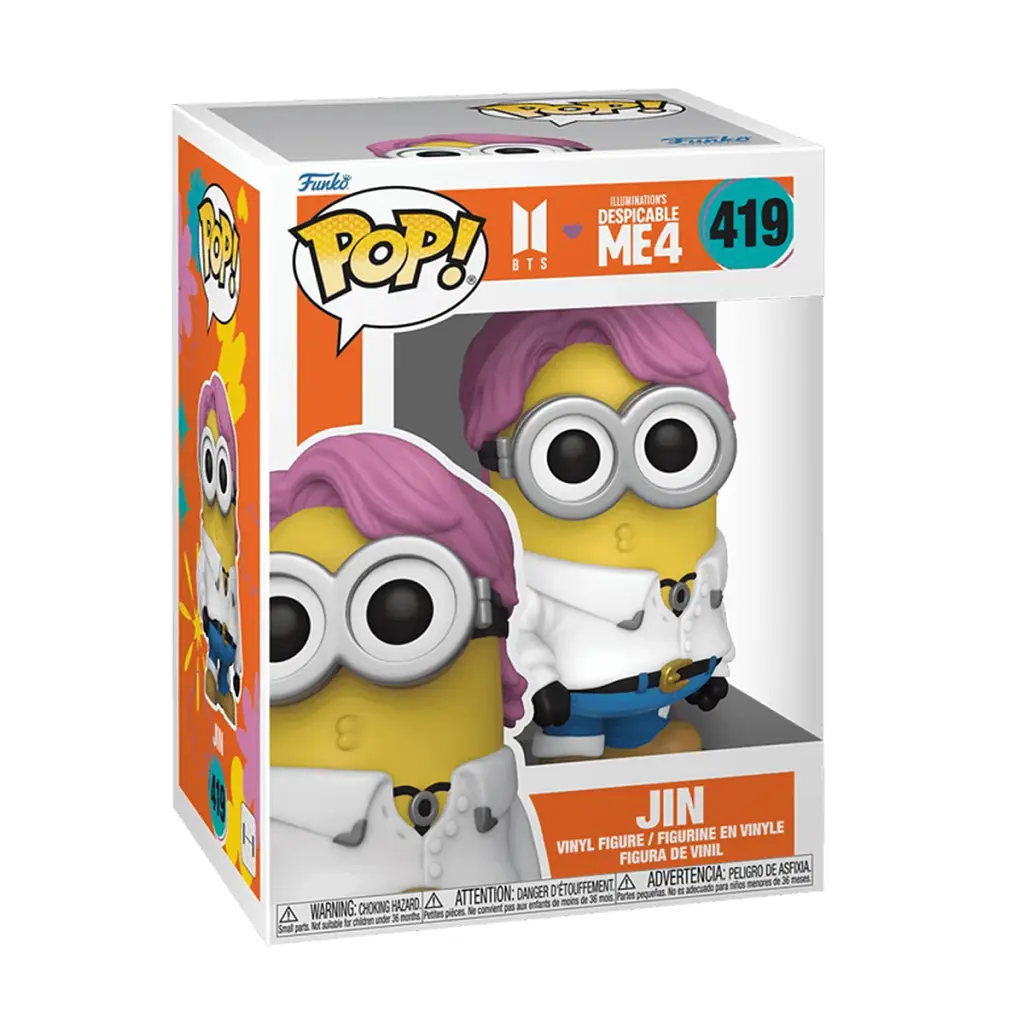 Ігрова фігурка Funko POP Джін-Посіпака серії Minions x BTS