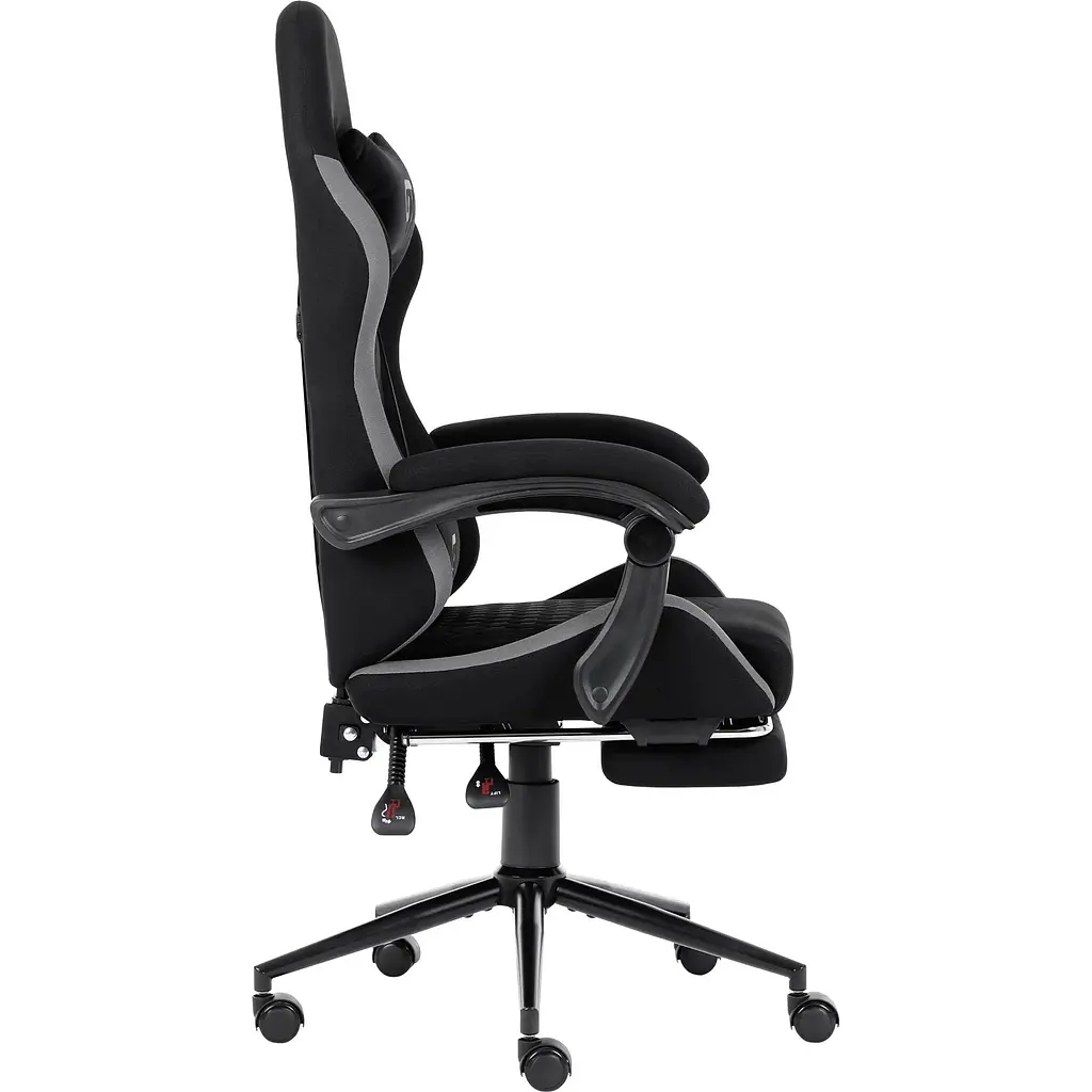 Геймерське крісло GT Racer X-2324 Fabric Black/Gray [121448] - фото 4