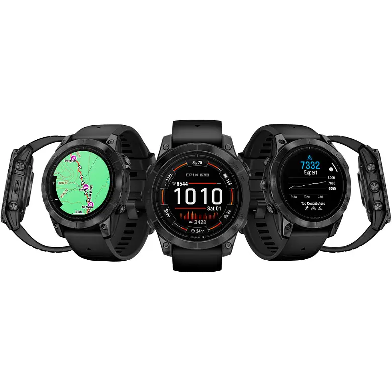 Смарт-годинник Garmin Epix Pro (Gen 2) Standard Edition 47mm Slate Gray with Black Band (010-02803-00) [86538] - фото 11