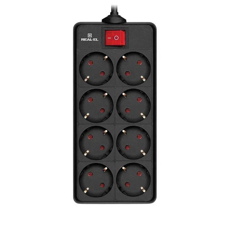 Фільтр живлення REAL-EL RS-8 Protect (EL122300022) - фото 2