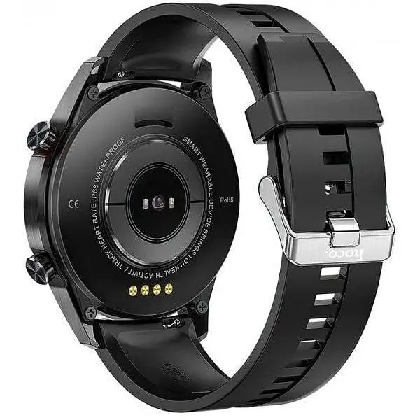 Смарт-годинник Hoco Y2 з функцією відповіді на дзвінок Smart Watch Black - фото 6