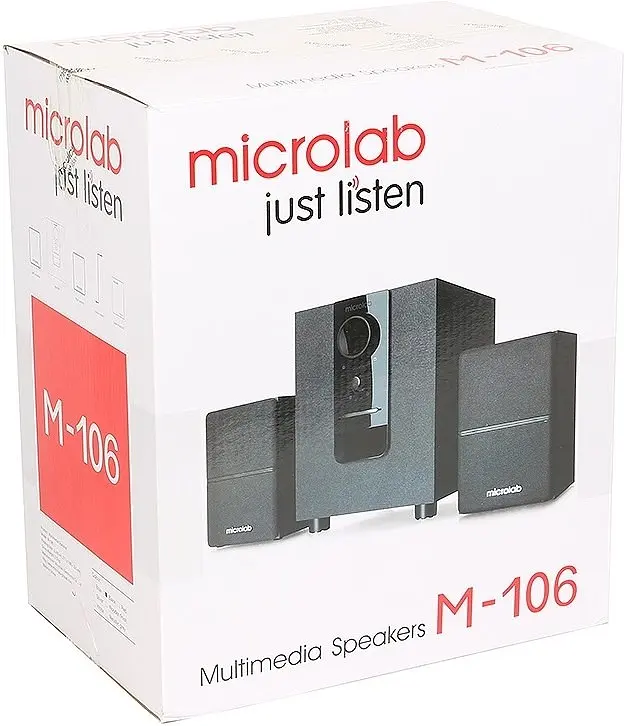 Компьютерные колонки 2.1 Microlab M-106 - фото 8