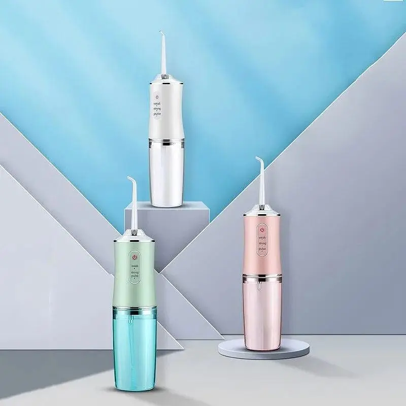 Портативний іригатор для ротової порожнини ORAL IRRIGATOR з насадками ∙ Електричний іригатор – флосер для зубів ∙ USB зарядка - фото 3
