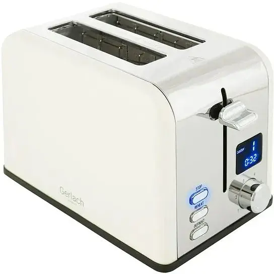 Тостер Gerlach 1100Вт GL 3221 Cream - фото 2