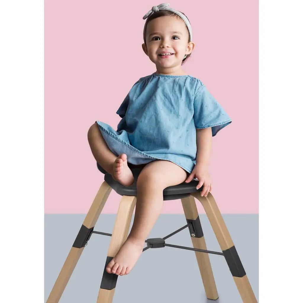 Стільчик для годування BabyGO 3 в 1 Carou 360°, сірий (5751) - фото 8