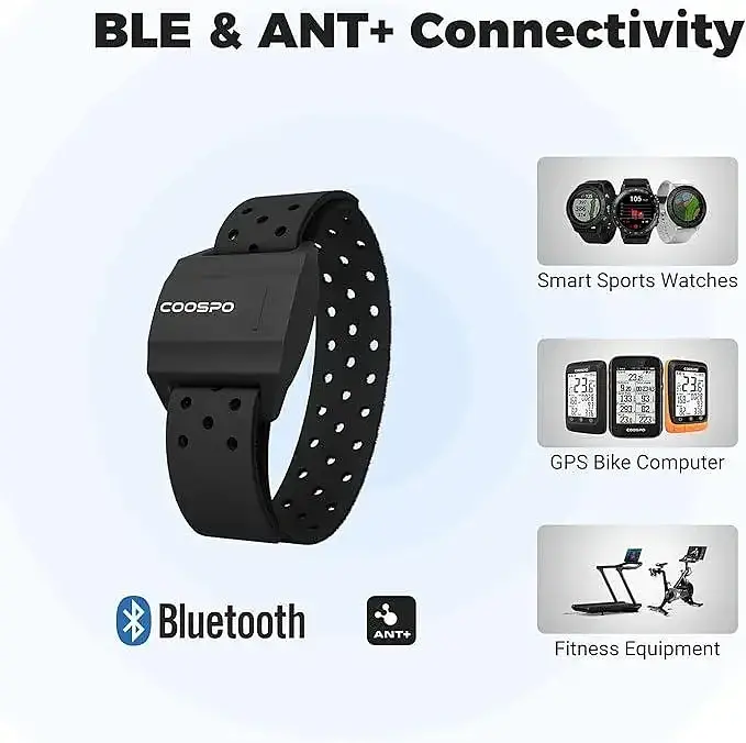 Наручный пульсометр Coospo Armband Heart Rate Monitor HW706 браслет для мониторинга сердечного ритма - фото 3