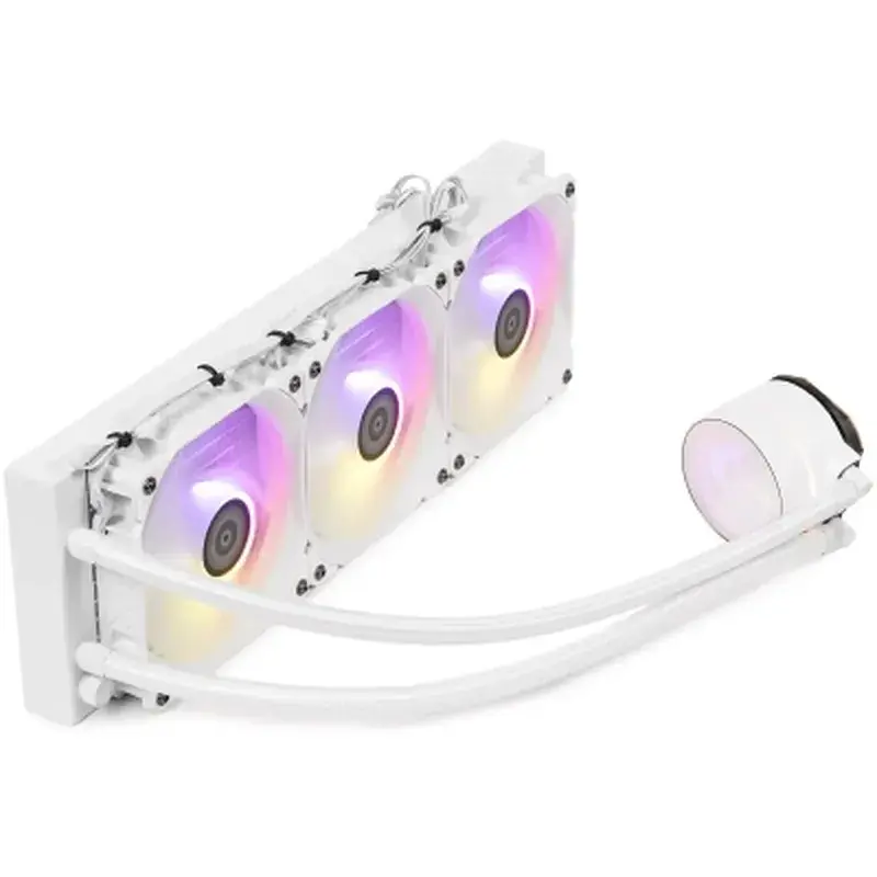 Система рідинного охолодження Qube ZT-360 white - фото 3
