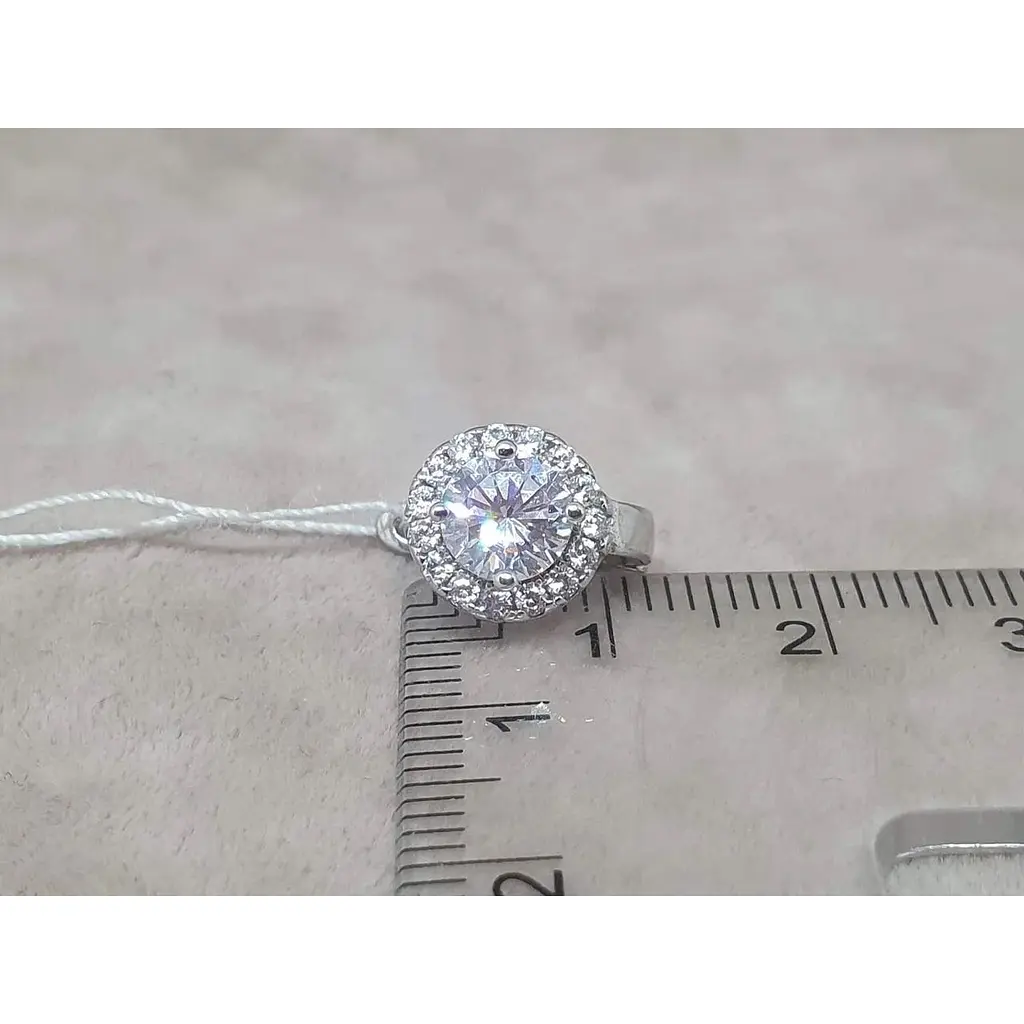 Срібні сережки TOP Silver з фіанітами. 9520100Б - фото 5