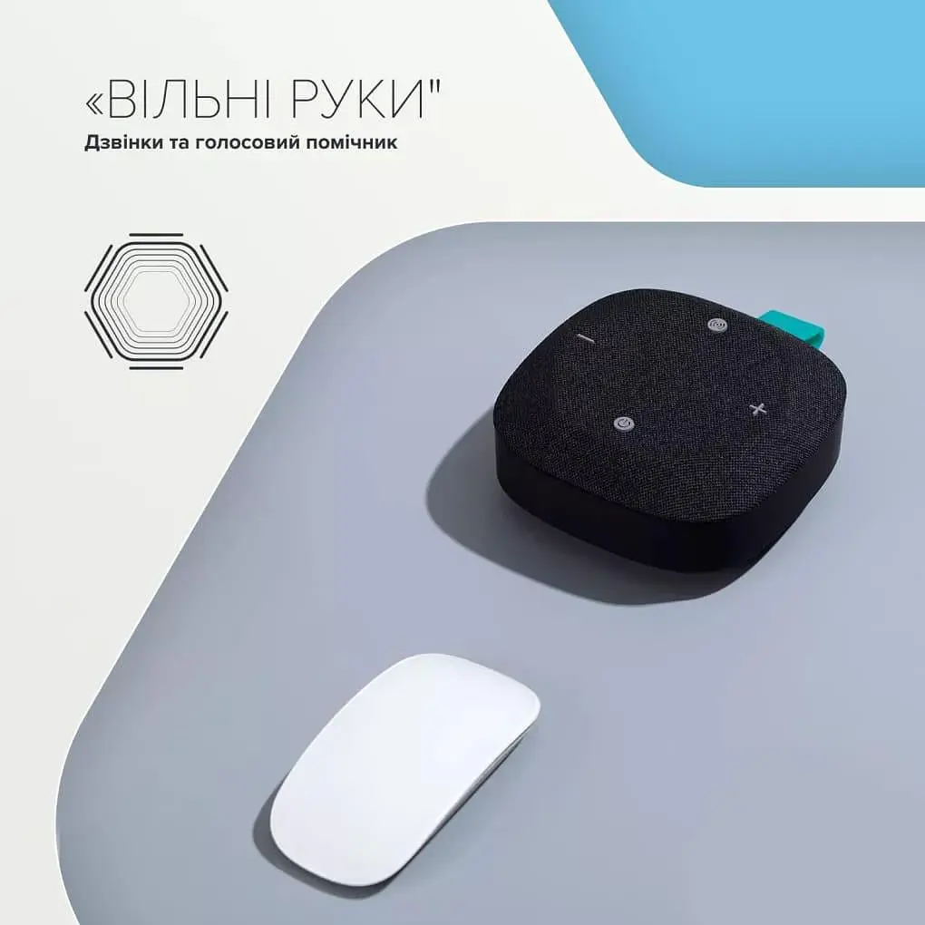 Портативна акустика Canyon HEXAGON 10 TWS 8W IPX5 Black Green (CNE-CBTSP10BG) - фото 8