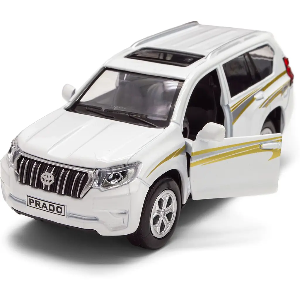 Автомодель TechnoDrive Toyota Prado (KM250425W) - фото 10