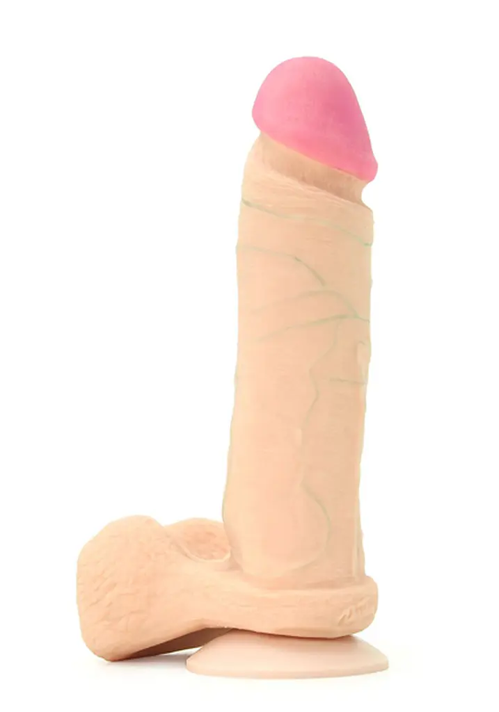 Фалоімітатор Doc Johnson The Realistic Cock 20.5 см тілесний - фото 3