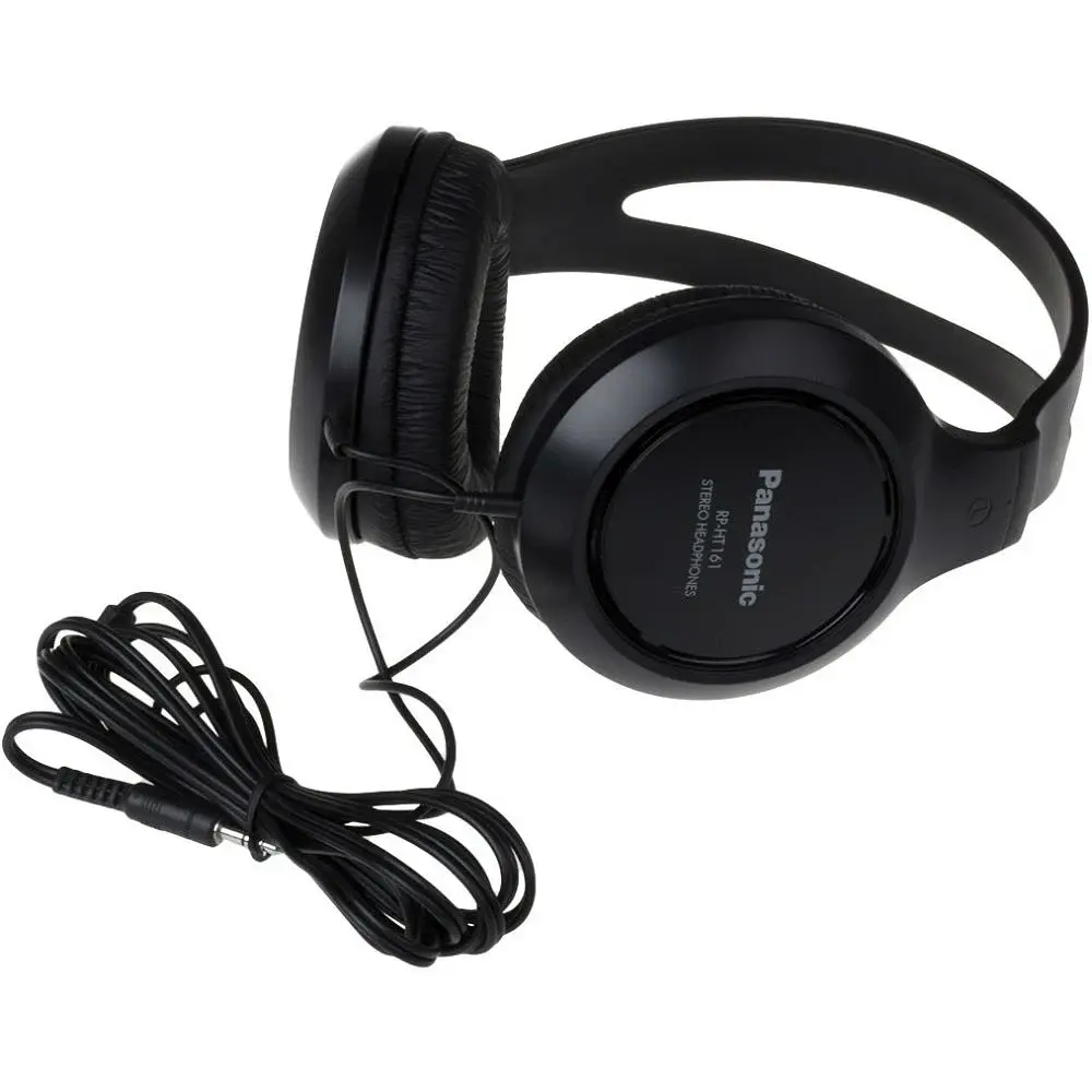 Навушники HF Stereo Panasonic RP-HT161E-K Black UA - фото 5
