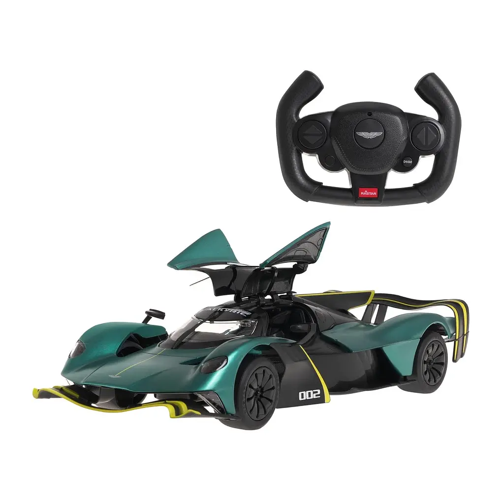 Машинка RASTAR Aston Martin Valkyrie AMR Pro R/C 1:14 темно-зеленая 92100 - фото 5