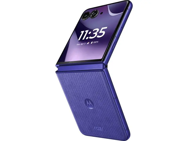 Смартфон Motorola Razr 70 Ultra 16/512GB Orient Blue (PBB20000) - фото 6