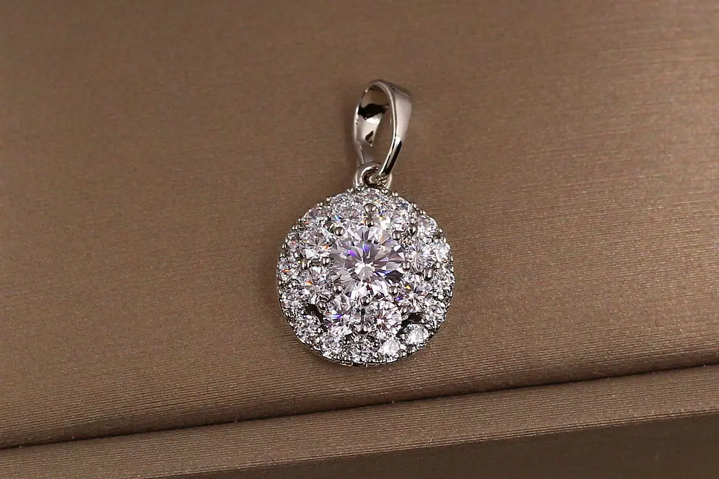 Кулон Xuping Jewelry Гіза 12 мм сріблястий