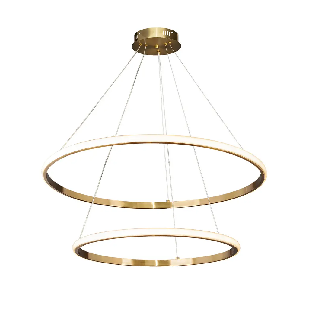 Люстра стельова LED Levistella 7529833-2A BRONZE LED (600+800), 94W, бронза, три режими світла, сучасний стиль для дому - фото 2