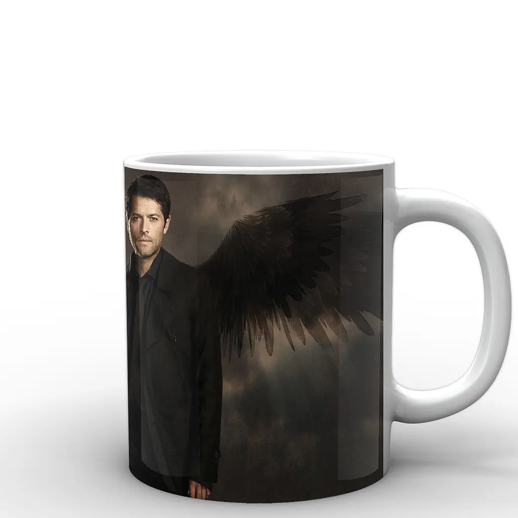 Кухоль GeekLand Supernatural Castiel SN.02.005 330 мл білий - фото 3